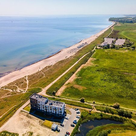 Beachterraceone - Eg, Meerblick, Terrasse, Kamin, Sauna Olpenitz Esterno foto