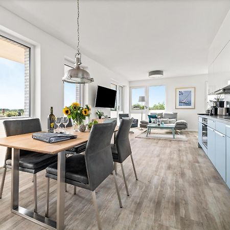 Beachterraceone - Eg, Meerblick, Terrasse, Kamin, Sauna Olpenitz Esterno foto
