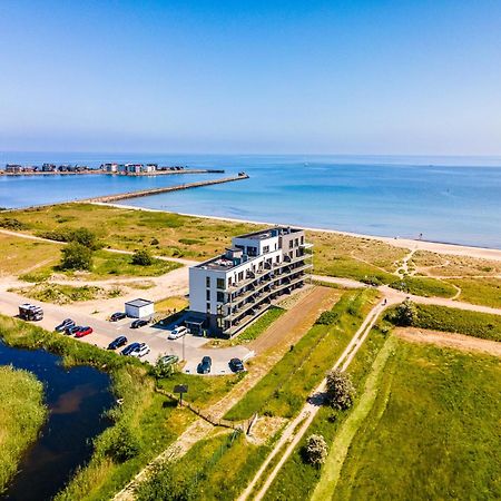 Beachterraceone - Eg, Meerblick, Terrasse, Kamin, Sauna Olpenitz Esterno foto