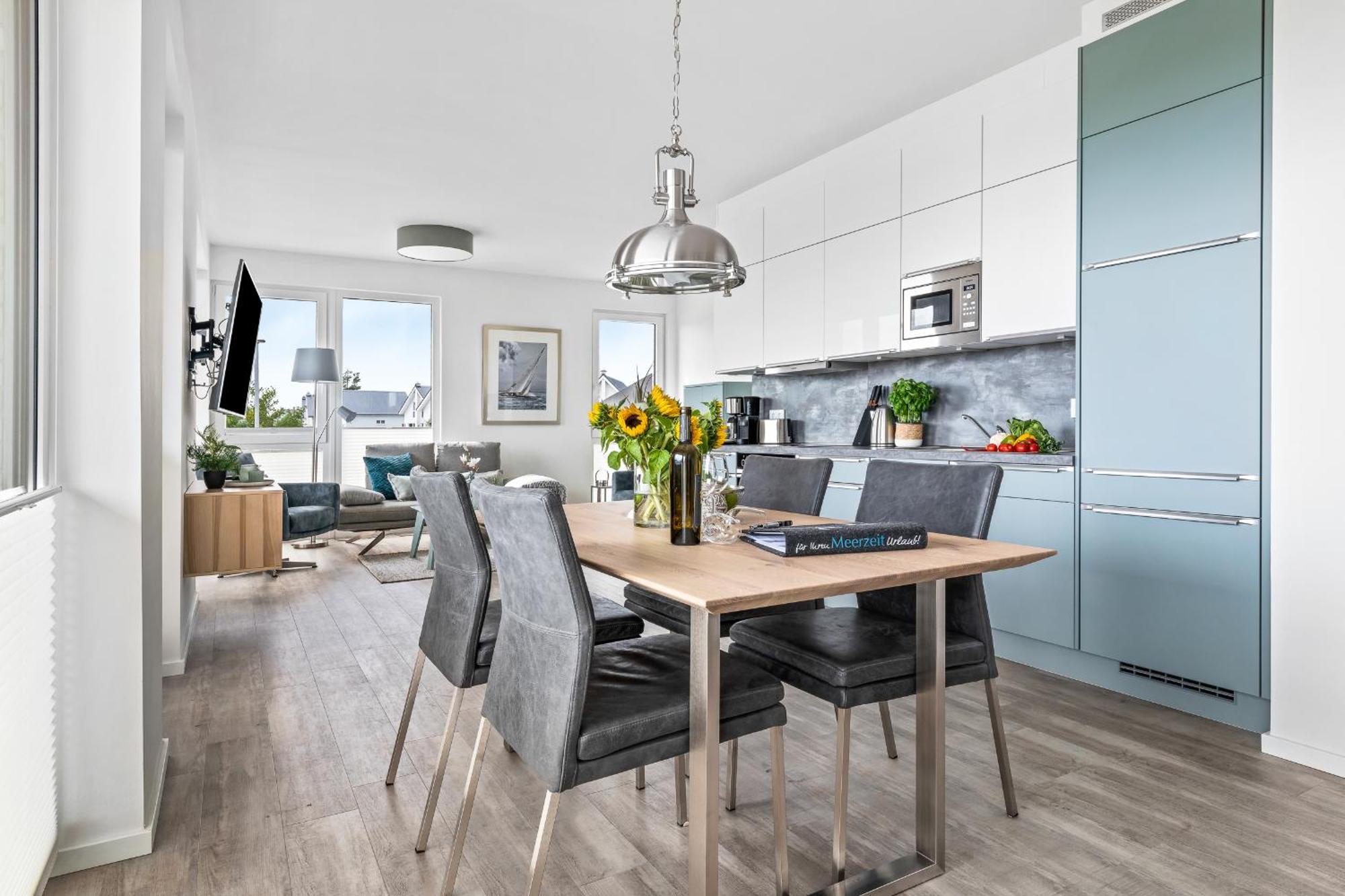 Beachterraceone - Eg, Meerblick, Terrasse, Kamin, Sauna Olpenitz Esterno foto