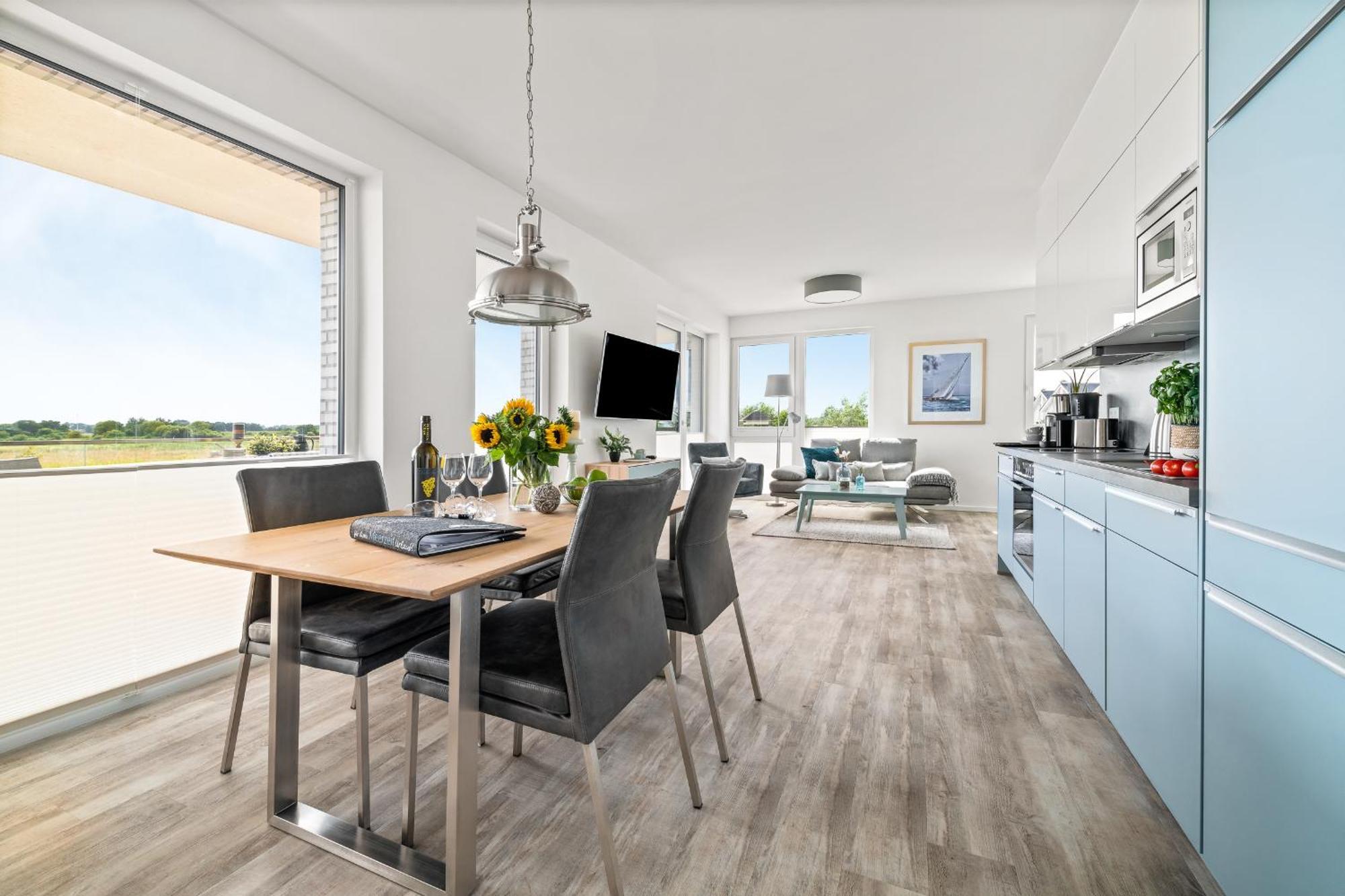 Beachterraceone - Eg, Meerblick, Terrasse, Kamin, Sauna Olpenitz Esterno foto